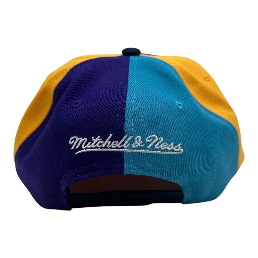NWT Mitchell & Ness Utah Jazz Pinwheel NBA 75th Snapback Hat‎ Cap - Picture 4 of 6